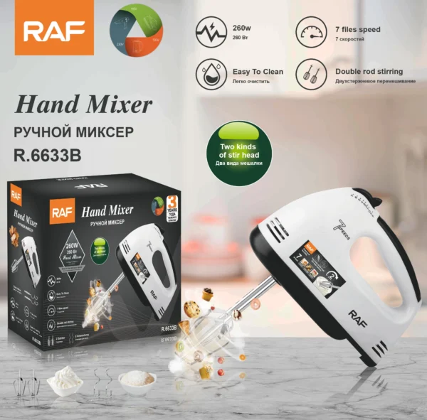 Batidora De Mano RAF R6633 - Imagen 3