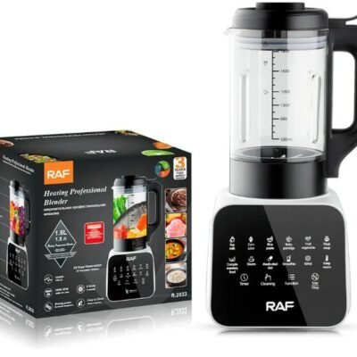 Licuadora Raf Pantalla Táctil 1,8L Con Función Calor