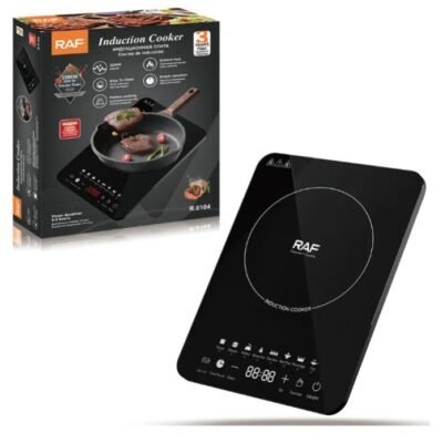 Anafe Inducción Portátil Raf Negro 2200W